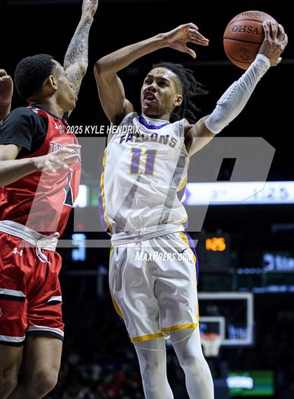 Thumbnail 2 in Aiken vs. Trotwood-Madison ( OHSAA D3 Regional Championship ) photogallery.
