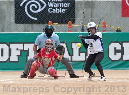 Thumbnail 2 in Santana Vs Cathedral Catholic (CIF SDS D3 Final) photogallery.