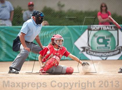 Thumbnail 2 in Santana Vs Cathedral Catholic (CIF SDS D3 Final) photogallery.
