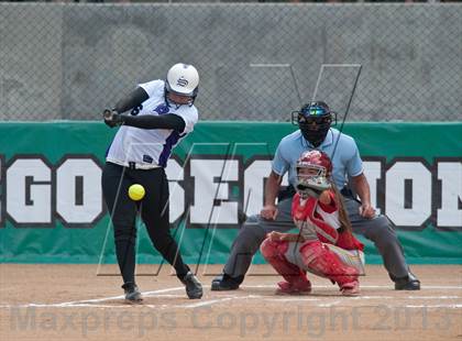 Thumbnail 3 in Santana Vs Cathedral Catholic (CIF SDS D3 Final) photogallery.