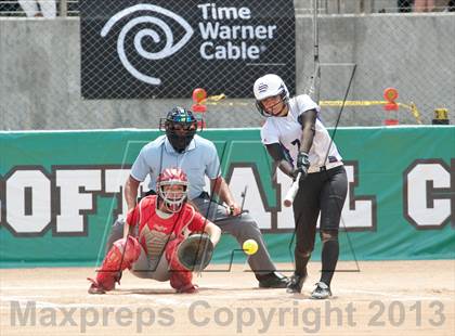 Thumbnail 3 in Santana Vs Cathedral Catholic (CIF SDS D3 Final) photogallery.
