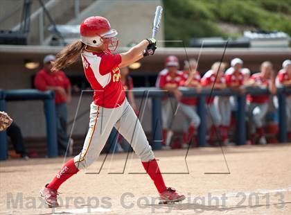 Thumbnail 3 in Santana Vs Cathedral Catholic (CIF SDS D3 Final) photogallery.