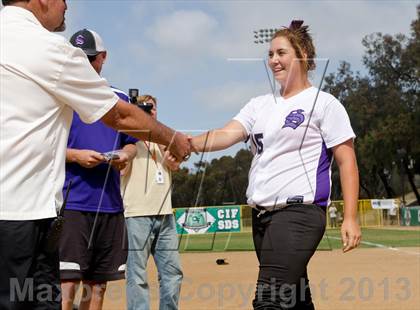 Thumbnail 2 in Santana Vs Cathedral Catholic (CIF SDS D3 Final) photogallery.