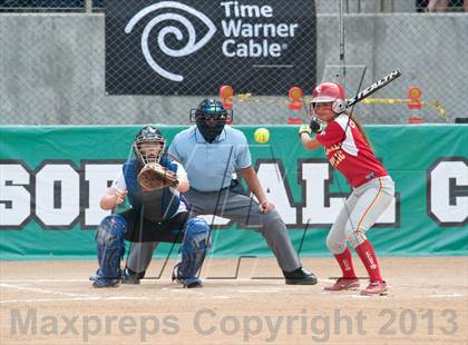 Thumbnail 3 in Santana Vs Cathedral Catholic (CIF SDS D3 Final) photogallery.