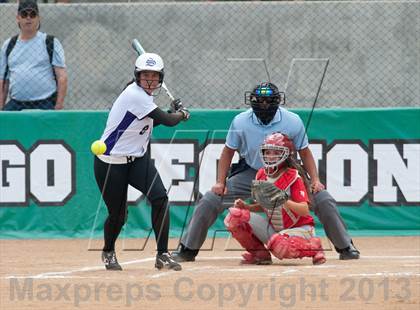 Thumbnail 3 in Santana Vs Cathedral Catholic (CIF SDS D3 Final) photogallery.