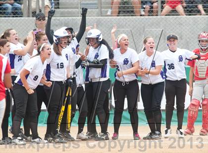 Thumbnail 2 in Santana Vs Cathedral Catholic (CIF SDS D3 Final) photogallery.