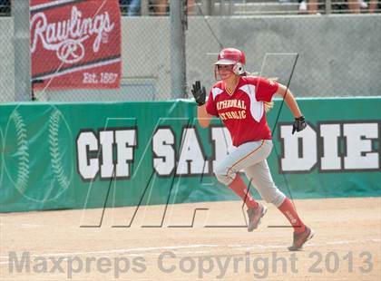 Thumbnail 1 in Santana Vs Cathedral Catholic (CIF SDS D3 Final) photogallery.