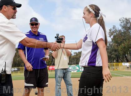 Thumbnail 2 in Santana Vs Cathedral Catholic (CIF SDS D3 Final) photogallery.