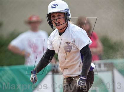 Thumbnail 1 in Santana Vs Cathedral Catholic (CIF SDS D3 Final) photogallery.