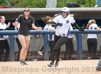 Thumbnail 3 in Santana Vs Cathedral Catholic (CIF SDS D3 Final) photogallery.