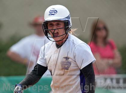 Thumbnail 2 in Santana Vs Cathedral Catholic (CIF SDS D3 Final) photogallery.