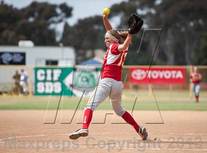 Thumbnail 1 in Santana Vs Cathedral Catholic (CIF SDS D3 Final) photogallery.