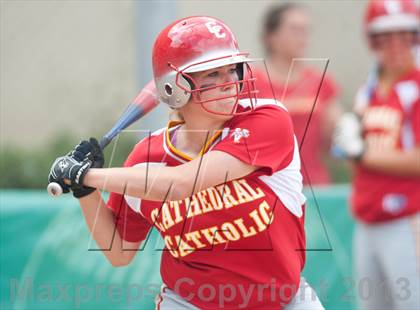 Thumbnail 3 in Santana Vs Cathedral Catholic (CIF SDS D3 Final) photogallery.