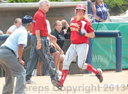 Thumbnail 2 in Santana Vs Cathedral Catholic (CIF SDS D3 Final) photogallery.
