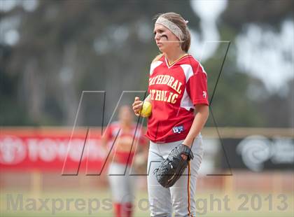 Thumbnail 2 in Santana Vs Cathedral Catholic (CIF SDS D3 Final) photogallery.