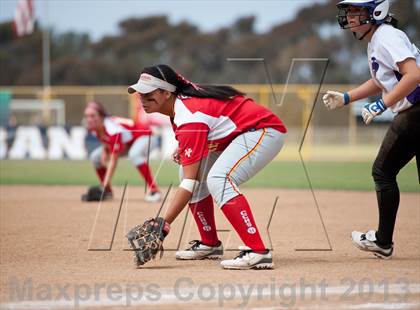 Thumbnail 2 in Santana Vs Cathedral Catholic (CIF SDS D3 Final) photogallery.