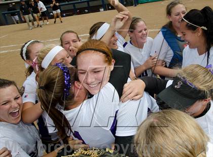 Thumbnail 3 in Santana Vs Cathedral Catholic (CIF SDS D3 Final) photogallery.