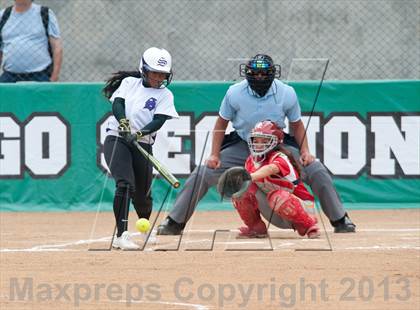 Thumbnail 1 in Santana Vs Cathedral Catholic (CIF SDS D3 Final) photogallery.