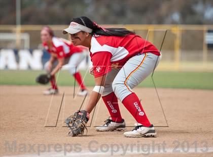 Thumbnail 1 in Santana Vs Cathedral Catholic (CIF SDS D3 Final) photogallery.