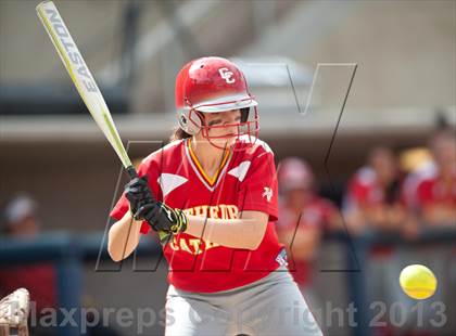 Thumbnail 3 in Santana Vs Cathedral Catholic (CIF SDS D3 Final) photogallery.