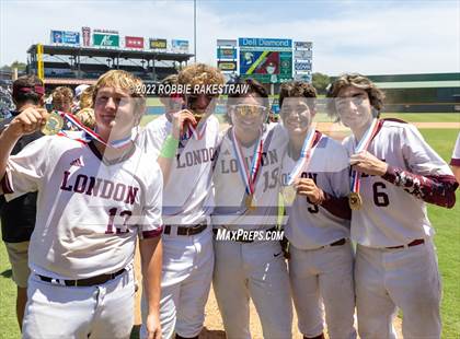 Thumbnail 1 in London vs. Brock (UIL 3A Baseball Final) photogallery.