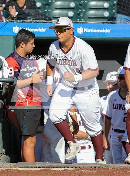 Thumbnail 1 in London vs. Brock (UIL 3A Baseball Final) photogallery.