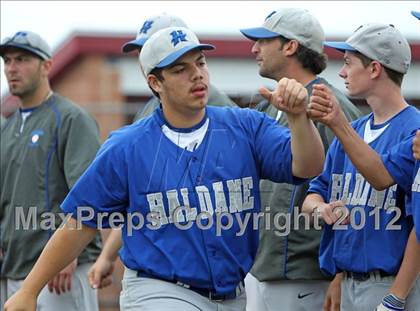 Thumbnail 1 in Haldane vs. Voorheesville (NYSPHSAA Class C Semifinal) photogallery.