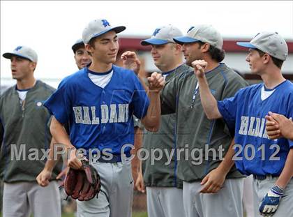 Thumbnail 1 in Haldane vs. Voorheesville (NYSPHSAA Class C Semifinal) photogallery.