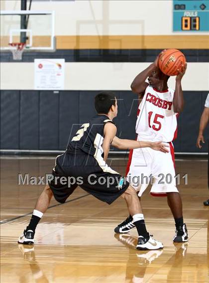 Thumbnail 2 in Pasadena Memorial vs Crosby (Mc Donald's Texas Invitational) photogallery.