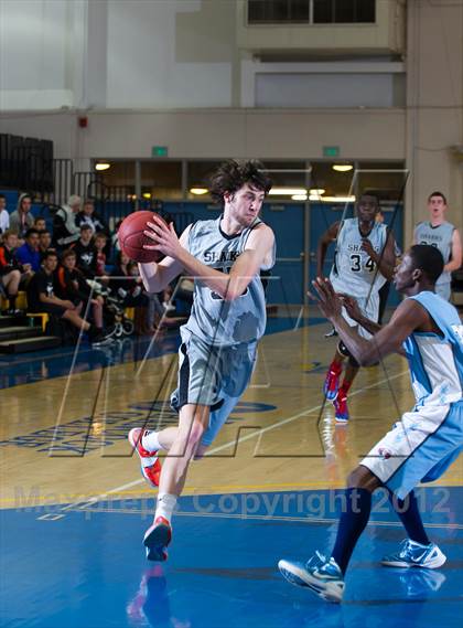 Thumbnail 2 in Sylmar vs Aubd Senior Sharks (National Prep Classic) photogallery.