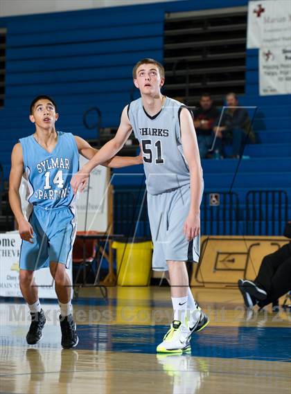 Thumbnail 2 in Sylmar vs Aubd Senior Sharks (National Prep Classic) photogallery.
