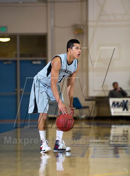 Thumbnail 3 in Sylmar vs Aubd Senior Sharks (National Prep Classic) photogallery.