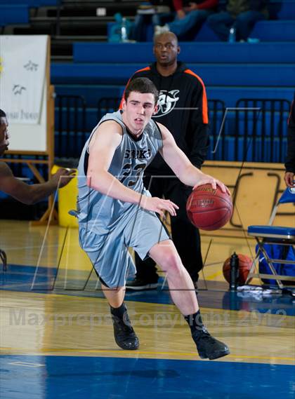Thumbnail 2 in Sylmar vs Aubd Senior Sharks (National Prep Classic) photogallery.