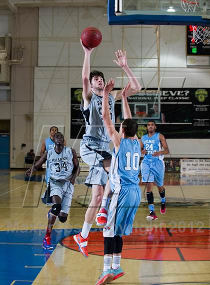 Thumbnail 3 in Sylmar vs Aubd Senior Sharks (National Prep Classic) photogallery.