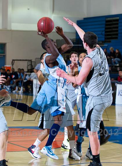 Thumbnail 3 in Sylmar vs Aubd Senior Sharks (National Prep Classic) photogallery.