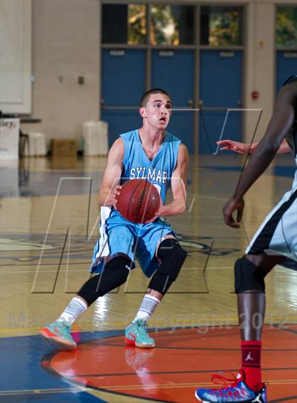 Thumbnail 2 in Sylmar vs Aubd Senior Sharks (National Prep Classic) photogallery.