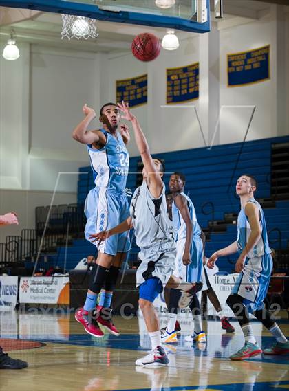 Thumbnail 2 in Sylmar vs Aubd Senior Sharks (National Prep Classic) photogallery.