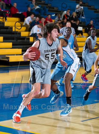 Thumbnail 1 in Sylmar vs Aubd Senior Sharks (National Prep Classic) photogallery.