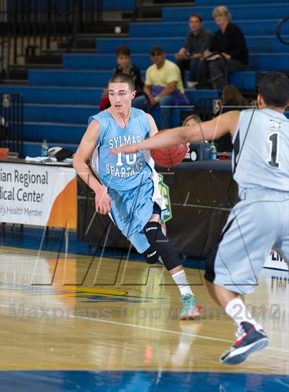 Thumbnail 2 in Sylmar vs Aubd Senior Sharks (National Prep Classic) photogallery.