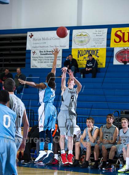 Thumbnail 1 in Sylmar vs Aubd Senior Sharks (National Prep Classic) photogallery.