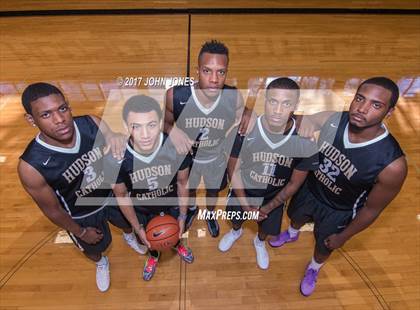 Thumbnail 1 in Hudson Catholic (Preseason Early Contenders Photo Shoot)  photogallery.