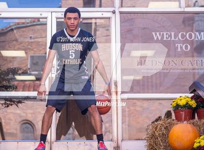 Thumbnail 1 in Hudson Catholic (Preseason Early Contenders Photo Shoot)  photogallery.