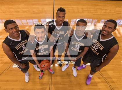 Thumbnail 2 in Hudson Catholic (Preseason Early Contenders Photo Shoot)  photogallery.