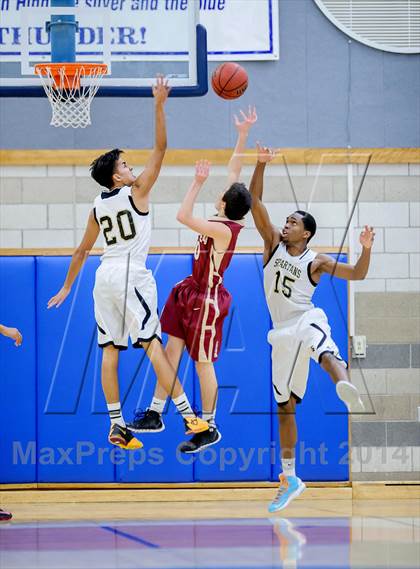 Thumbnail 3 in Lathrop vs Whitney (Rocklin Holiday Classic) photogallery.