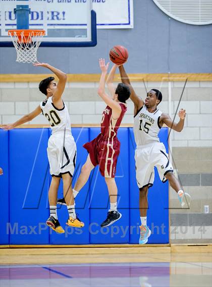 Thumbnail 2 in Lathrop vs Whitney (Rocklin Holiday Classic) photogallery.