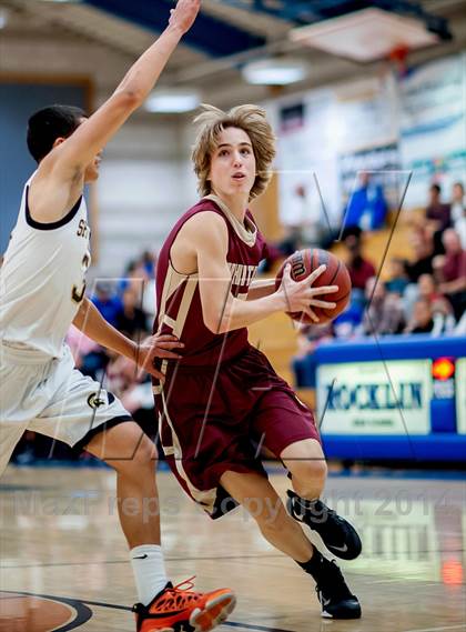 Thumbnail 2 in Lathrop vs Whitney (Rocklin Holiday Classic) photogallery.