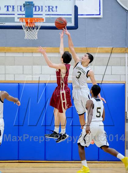 Thumbnail 1 in Lathrop vs Whitney (Rocklin Holiday Classic) photogallery.