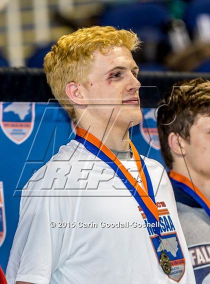 Thumbnail 3 in NCHSAA State 2A Wrestling Championships (Awards) photogallery.