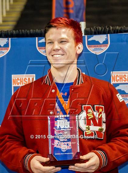 Thumbnail 3 in NCHSAA State 2A Wrestling Championships (Awards) photogallery.