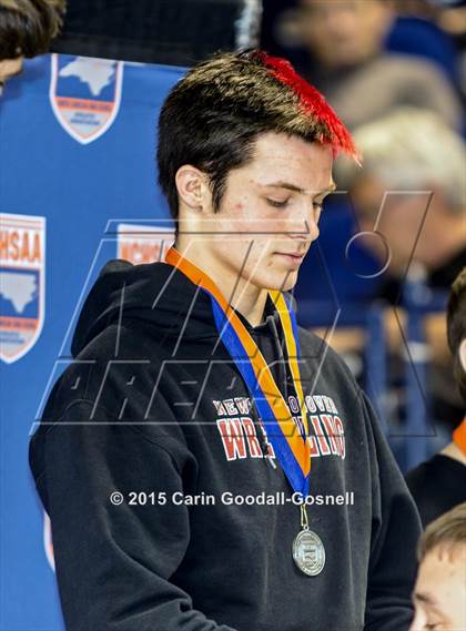 Thumbnail 3 in NCHSAA State 2A Wrestling Championships (Awards) photogallery.